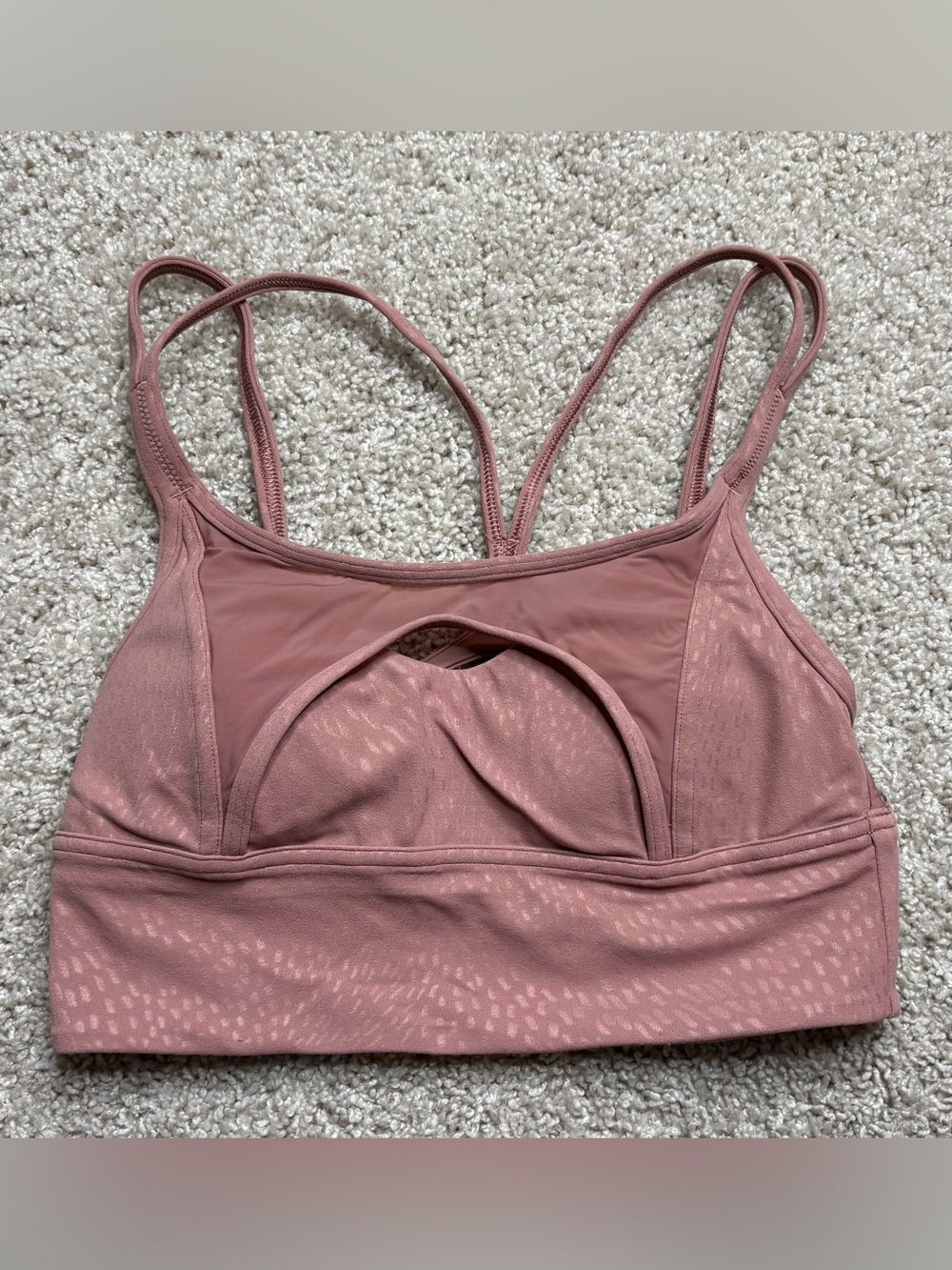 Lululemon Nulu™ and Mesh Yoga Bra *Light Support, A/B Cups